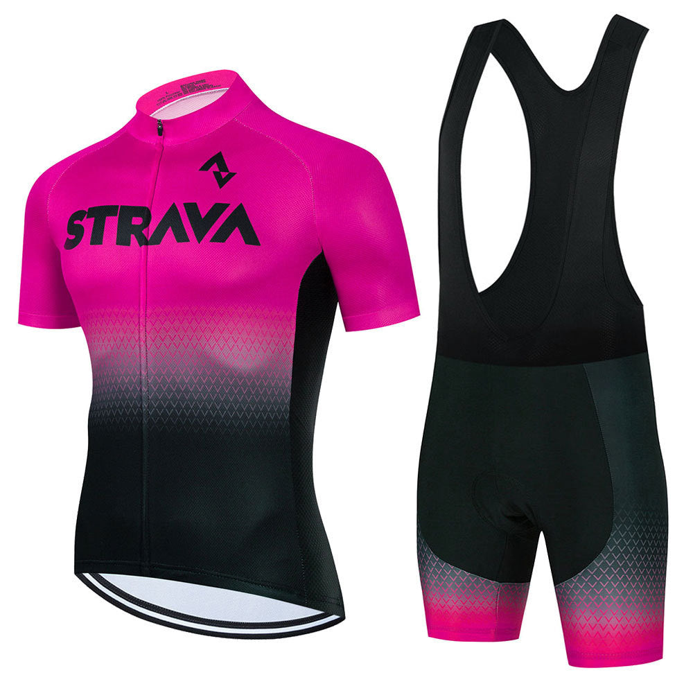 Strava - Professionele korte mouwen wielerset