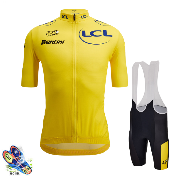 Wielerset - geel