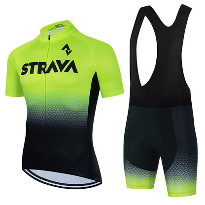 Strava - Professionele korte mouwen wielerset