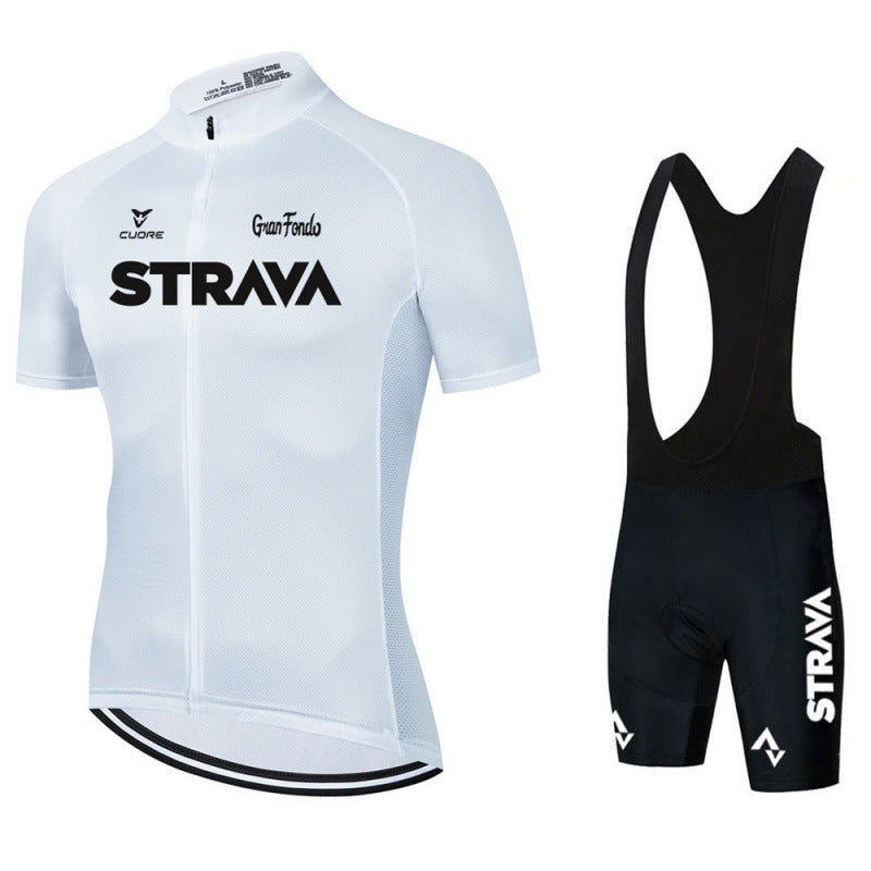 Strava - Professionele korte mouwen wielerset
