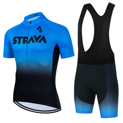 Strava - Professionele korte mouwen wielerset