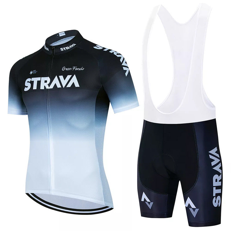 Strava - Professionele korte mouwen wielerset