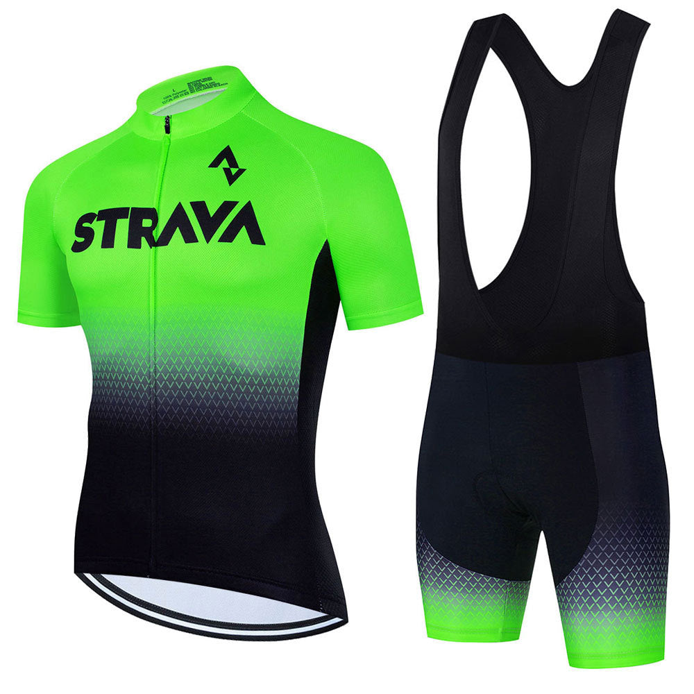 Strava - Professionele korte mouwen wielerset