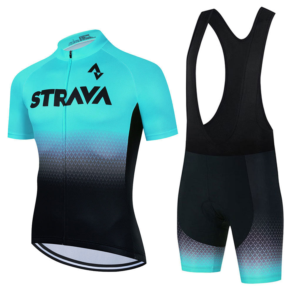 Strava - Professionele korte mouwen wielerset