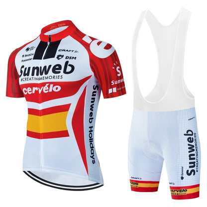 Sunweb - Professionele korte mouwen wielerset