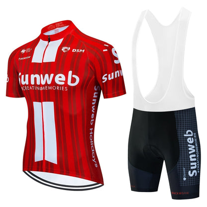 Sunweb - Professionele korte mouwen wielerset