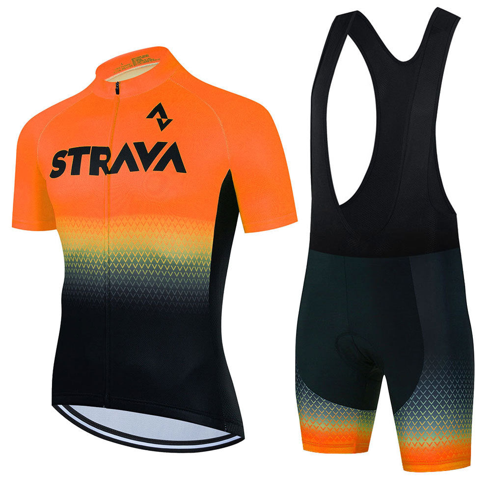 Strava - Professionele korte mouwen wielerset
